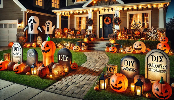 How to Decorate Your Front Yard for Halloween with DIY Decorations