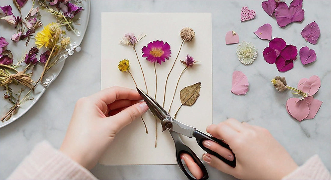 Blooming Affection: Step-by-Step Guide to Crafting DIY Pressed Flower Valentines