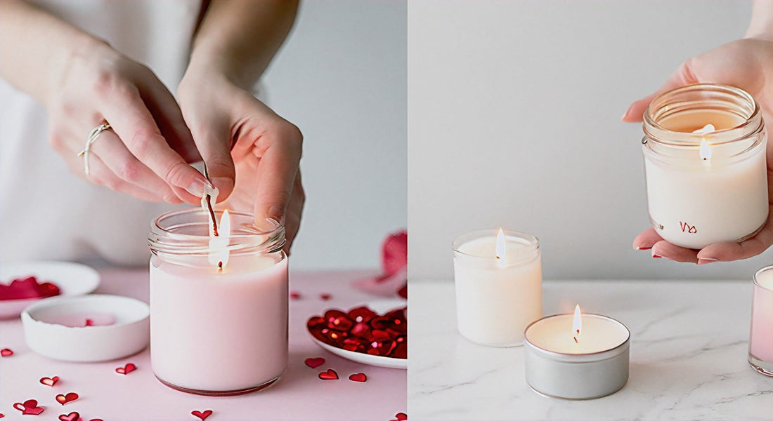 Illuminating Love: Crafting Personalized DIY Candles for Valentine's Day