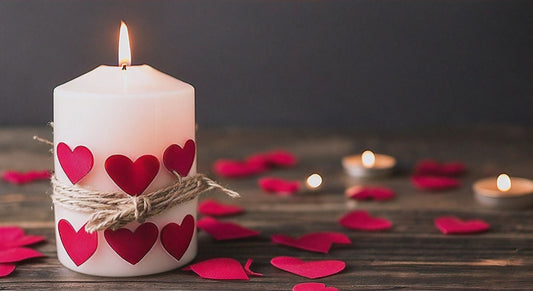 Candlelit Love: Crafting Romantic DIY Candles for Valentine's Day