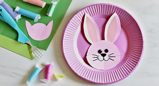 Easter Bunny Paper Plate Craft: A Fun and Easy DIY Project for Kids