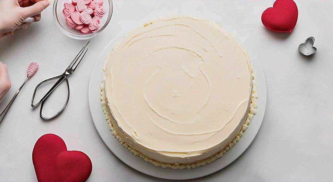 Whisked with Love: DIY Valentine's Day Cake Decorating Guide