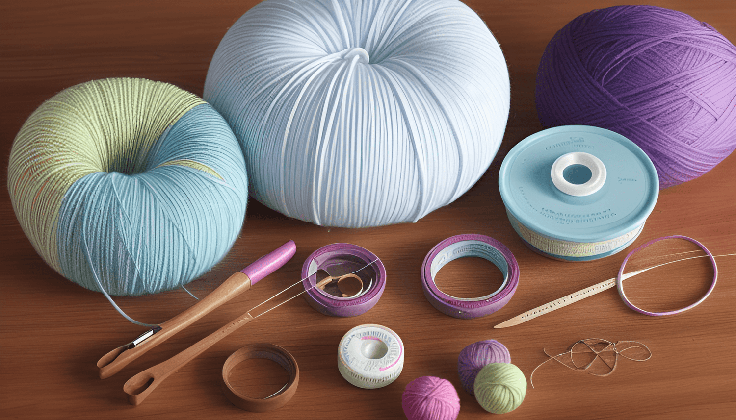 Knitting, Crochet, and Sewing supplies