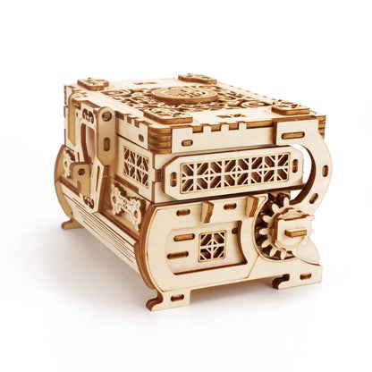 Jewelry Box 3D Puzzle Model Gift Wooden Toy