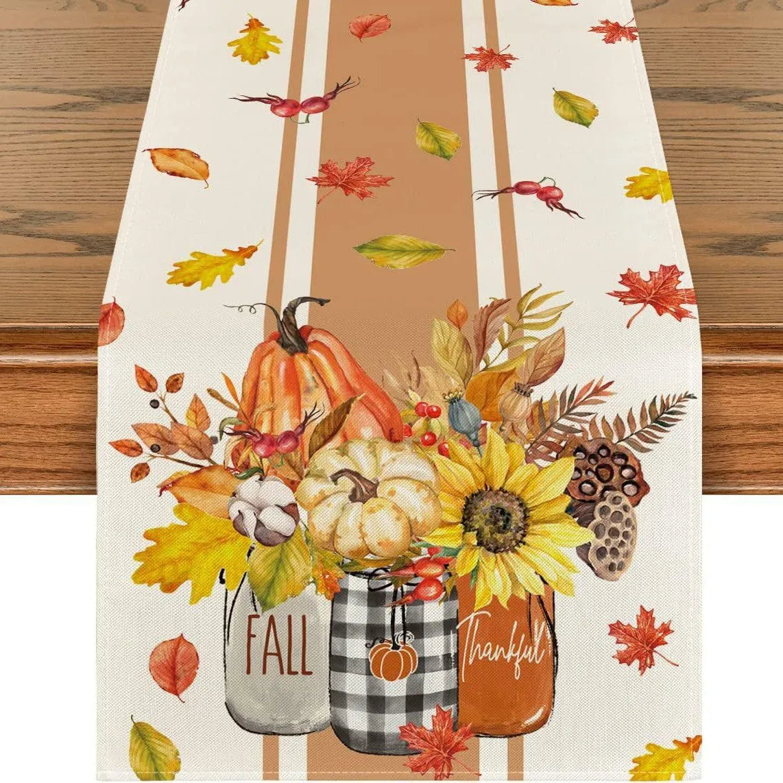 Autumn Thanksgiving Atmosphere Decorative Table Cloth