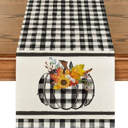 Autumn Thanksgiving Atmosphere Decorative Table Cloth