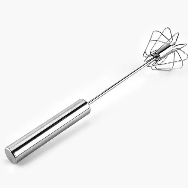 Stainless Steel Hand Pressure Rotary Semi-automatic Whisk