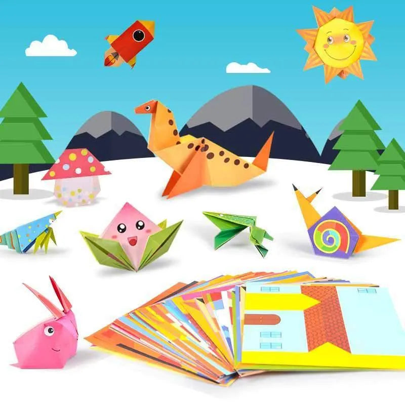 3D Colorful Origami Craft Kit for Kids