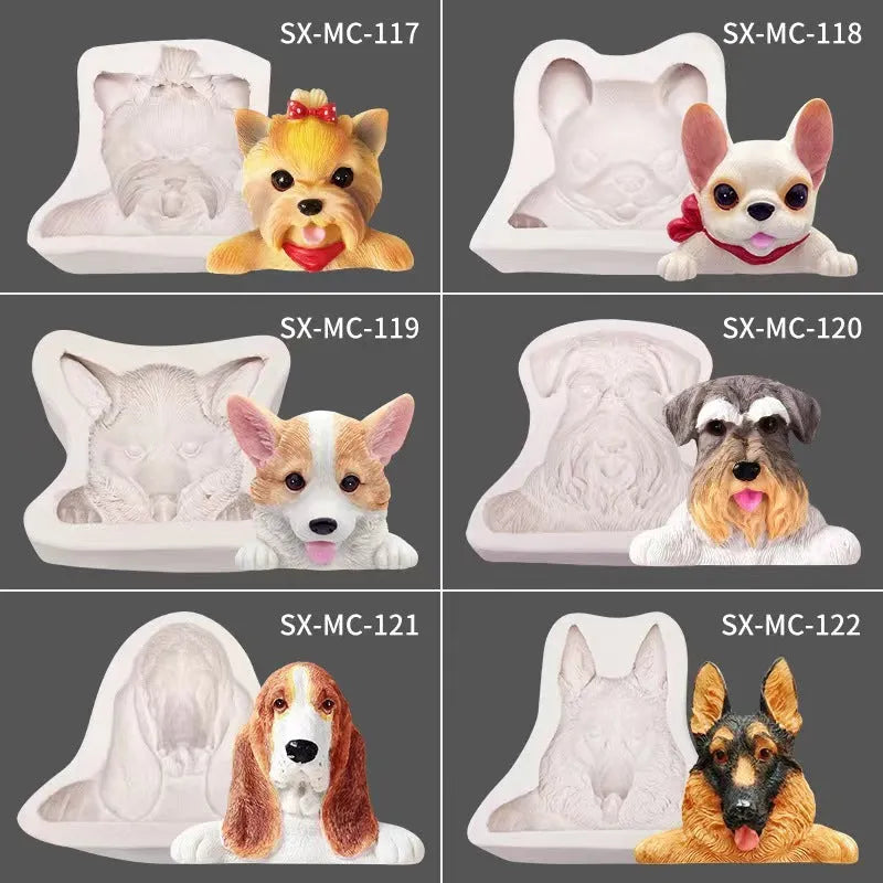 Corgi Fondant Silicone Mold DIY Baking