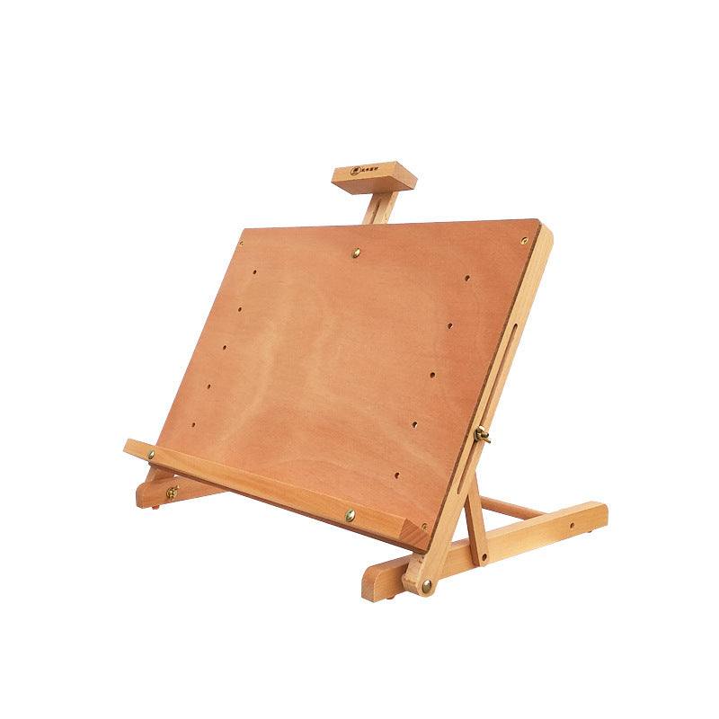 Versatile Beech Wood Adjustable Easel Board for Drawing