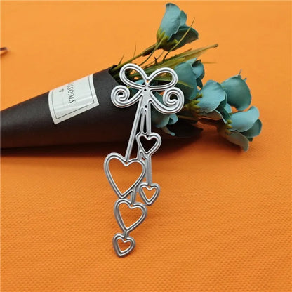 DIY Love Pendant Background Metal Carbon Steel Knife Molded