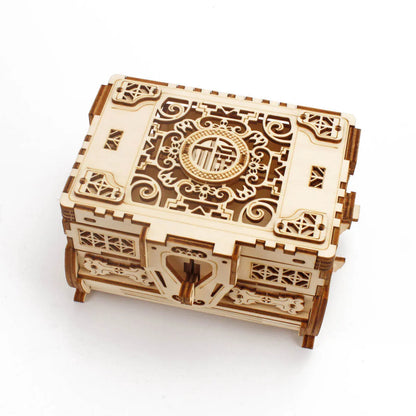 Jewelry Box 3D Puzzle Model Gift Wooden Toy