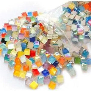 1cm DIY Small Particle Crystal Mosaic Patch Handmade - DiyCraftsProject
