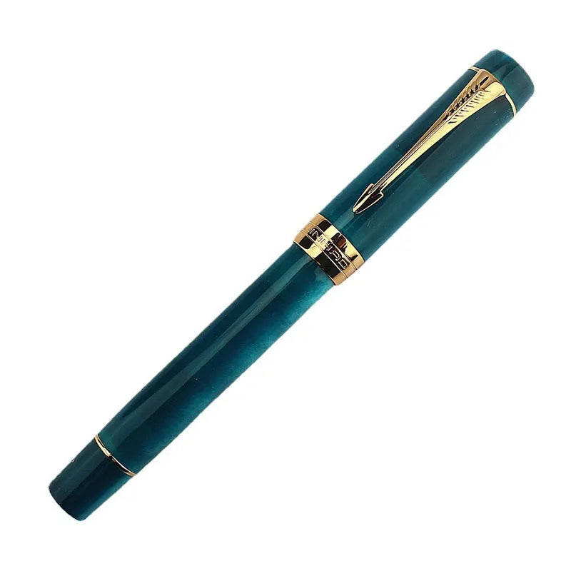 Acrylic Peacock Blue Business Pen