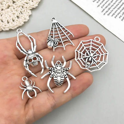 Zinc Alloy Spider Accessories Pendant