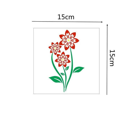 20 Blumenschablonen und Pflanzenmalvorlagen