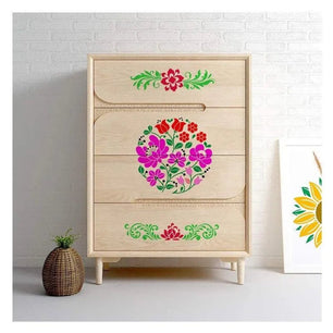 20 Flower Stencils And Plant Painting Templates - DiyCraftsProject