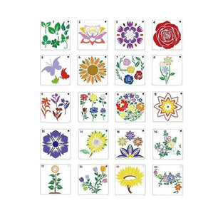 20 Flower Stencils And Plant Painting Templates - DiyCraftsProject