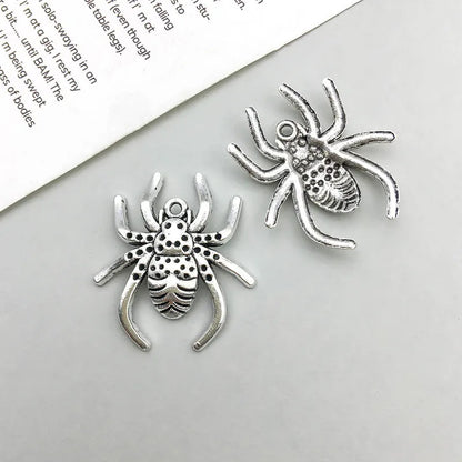 Zinc Alloy Spider Accessories Pendant