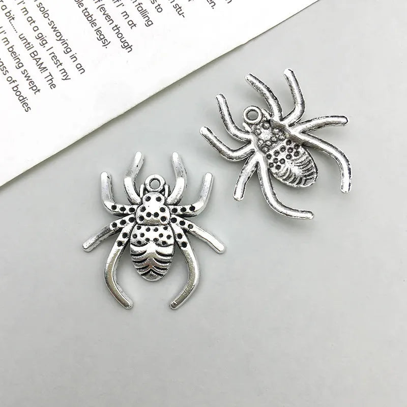 Zinc Alloy Spider Accessories Pendant