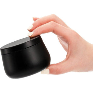 24 Black Big Belly Cans 4 Oz Tinplate Cans - DiyCraftsProject