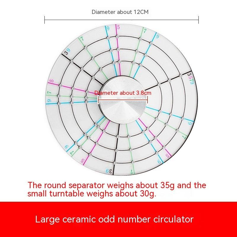 Round Splitter Trimming Blank Equal Split Blank Acrylic Divider Square Continuous