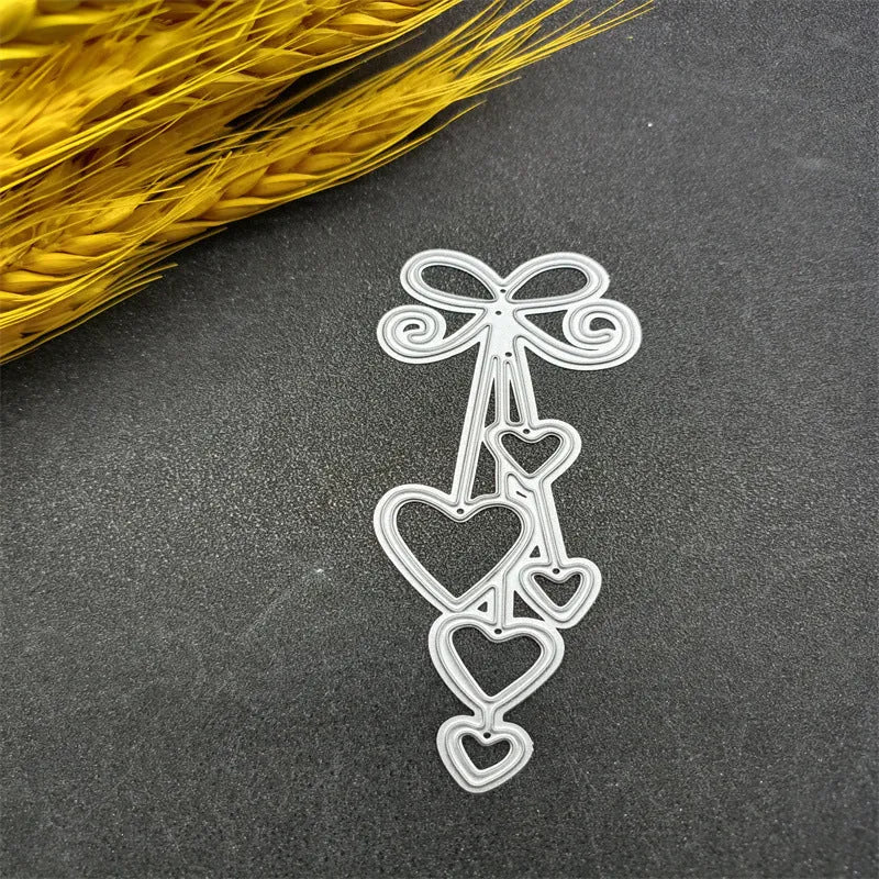 DIY Love Pendant Background Metal Carbon Steel Knife Molded