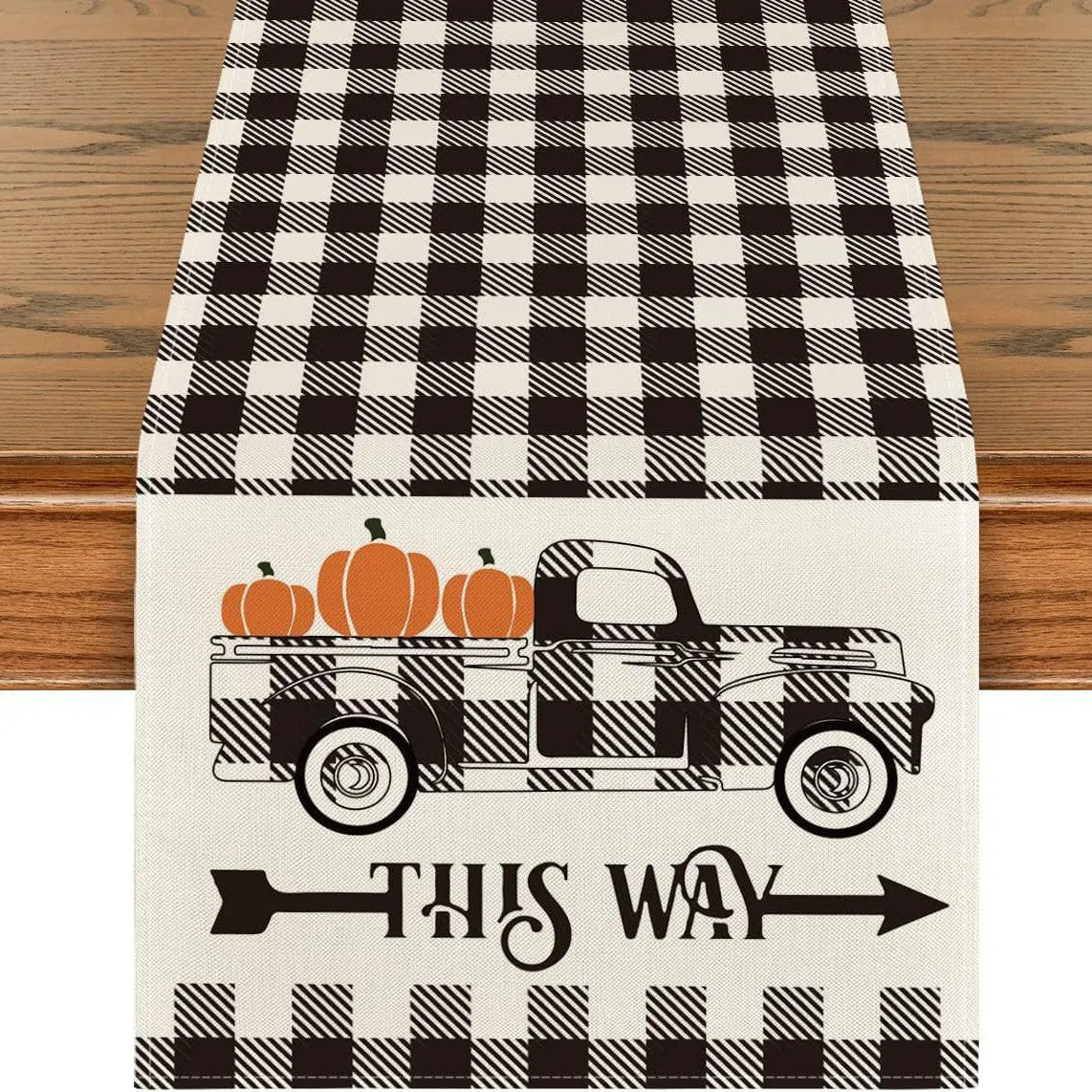 Autumn Thanksgiving Atmosphere Decorative Table Cloth