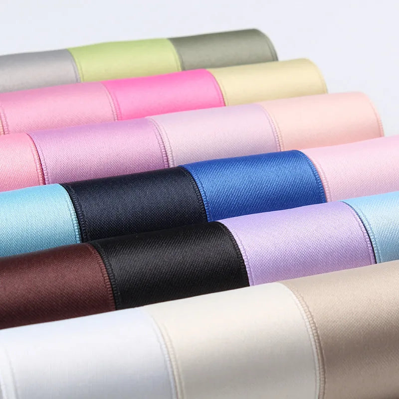 Double-sided Pearlescent Cotton Ribbon