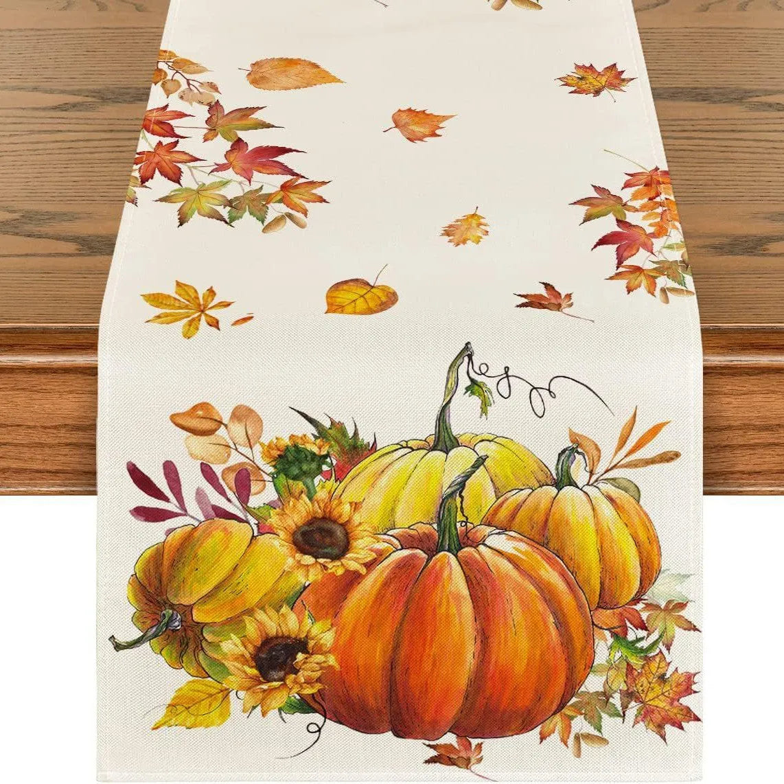 Autumn Thanksgiving Atmosphere Decorative Table Cloth