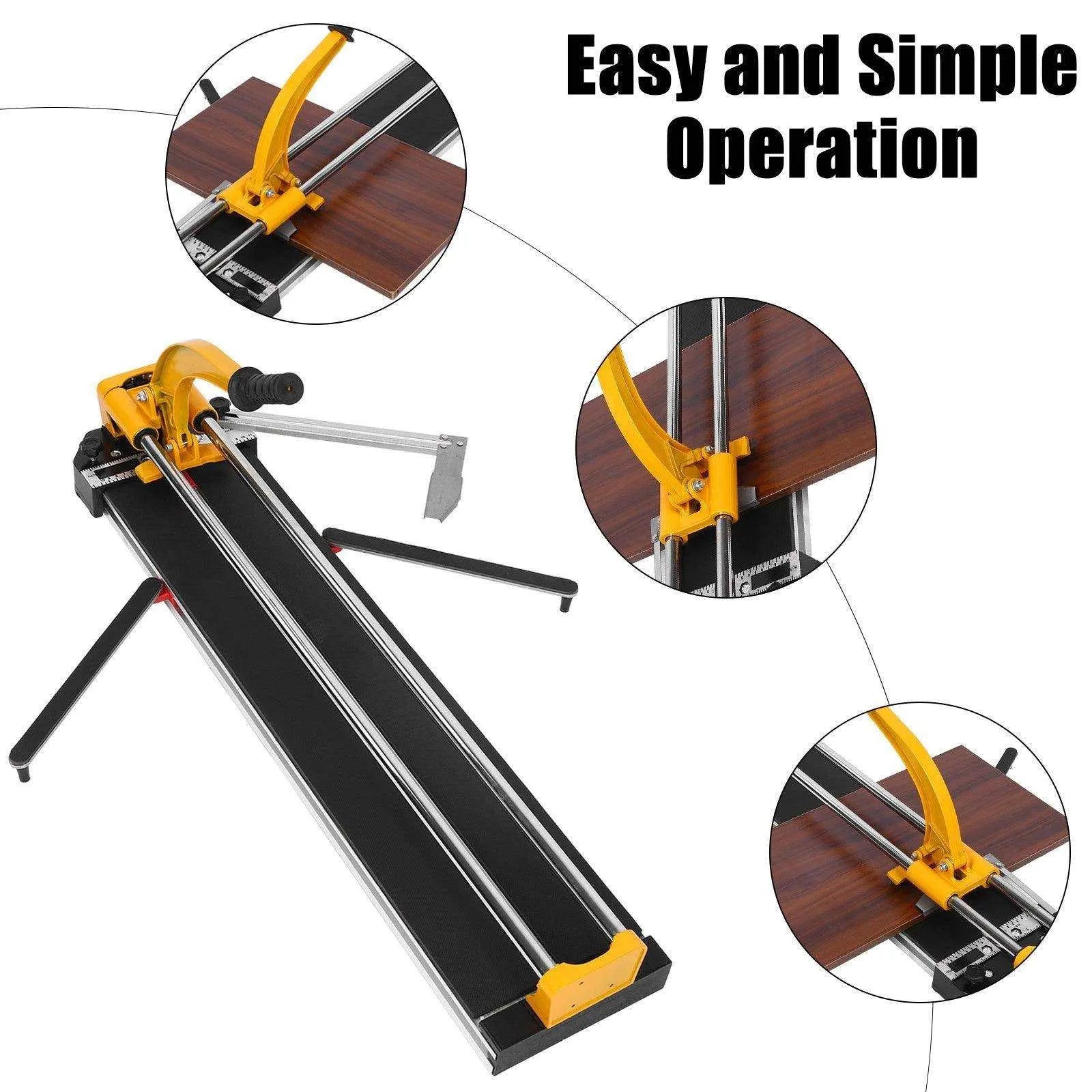 the easy and simple operation of a table saw