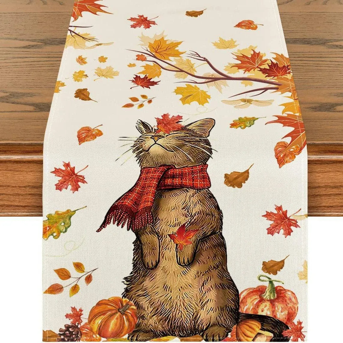 Autumn Thanksgiving Atmosphere Decorative Table Cloth