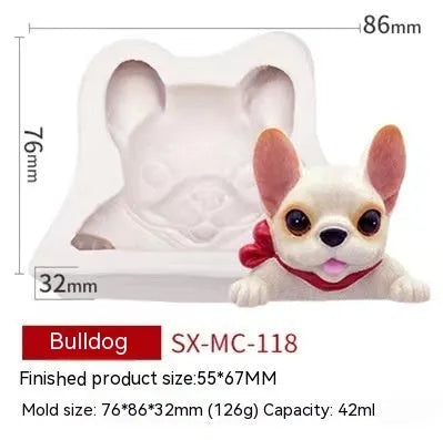 Corgi Fondant Silicone Mold DIY Baking