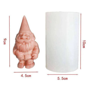 3D Santa Claus Candle Mold - Create Festive DIY Christmas Decor - DiyCraftsProject