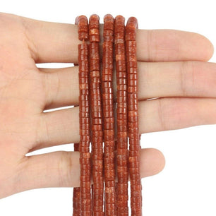 4 2mm Abacus Beads Right Angle Wafer Bracelet String Beads - DiyCraftsProject