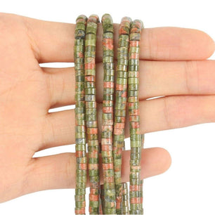 4 2mm Abacus Beads Right Angle Wafer Bracelet String Beads - DiyCraftsProject