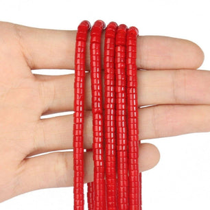 4 2mm Abacus Beads Right Angle Wafer Bracelet String Beads - DiyCraftsProject