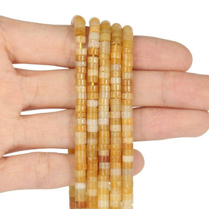 4 2mm Abacus Beads Right Angle Wafer Bracelet String Beads - DiyCraftsProject