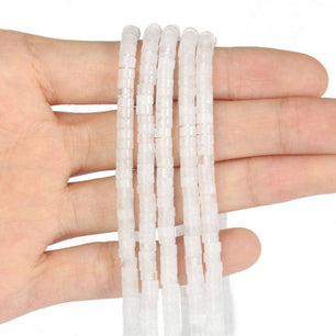 4 2mm Abacus Beads Right Angle Wafer Bracelet String Beads - DiyCraftsProject