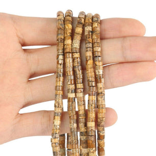 4 2mm Abacus Beads Right Angle Wafer Bracelet String Beads - DiyCraftsProject