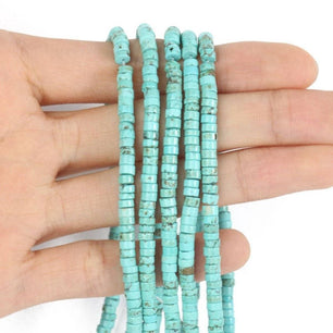 4 2mm Abacus Beads Right Angle Wafer Bracelet String Beads - DiyCraftsProject
