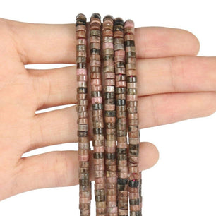 4 2mm Abacus Beads Right Angle Wafer Bracelet String Beads - DiyCraftsProject