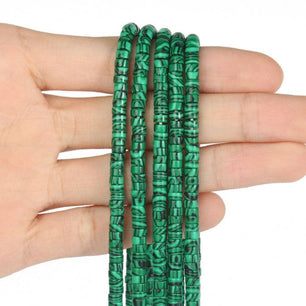 4 2mm Abacus Beads Right Angle Wafer Bracelet String Beads - DiyCraftsProject