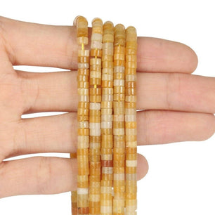 4 2mm Abacus Beads Right Angle Wafer Bracelet String Beads - DiyCraftsProject