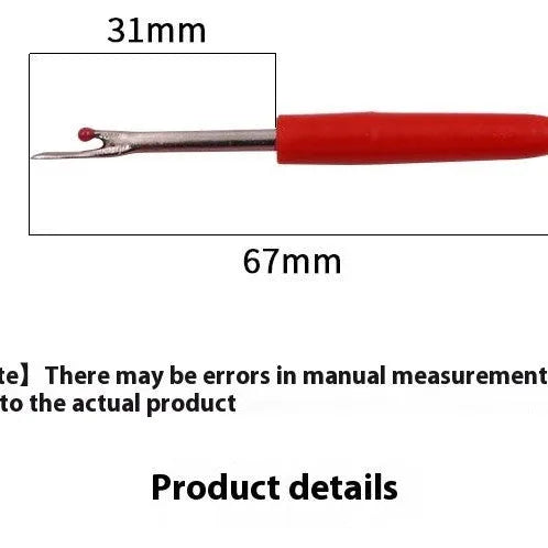 Praktisches Haushaltswerkzeug zum Entfernen von Nähstickereien