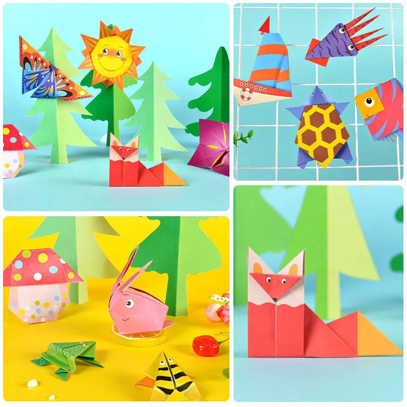 3D Colorful Origami Craft Kit for Kids