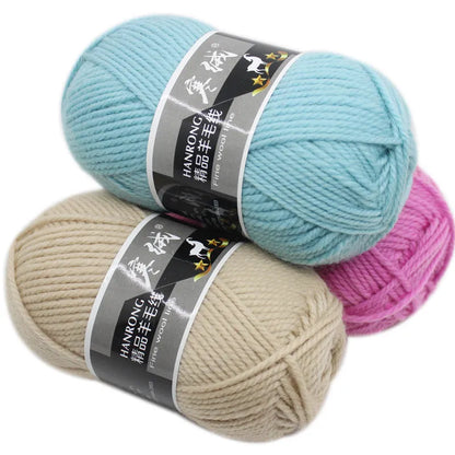 Cashmere Wool Ball Thick Knitting Yarn Ball Self-woven Woven Material Kit