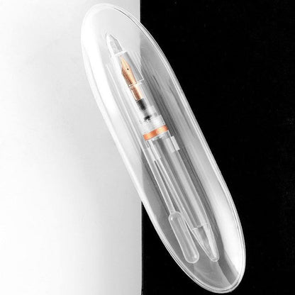 Colorful Transparent Ink Writing Pen with Iridium Nib