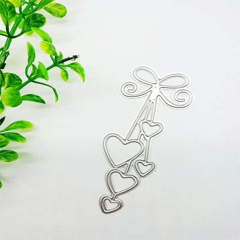 DIY Love Pendant Background Metal Carbon Steel Knife Molded