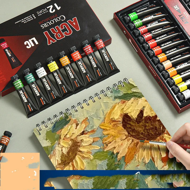 12ml/24-Color Painting Acrylic Set